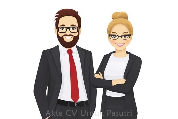 Akta CV Untuk Pasutri suami istri sebagai pendiri cv persekutuan komanditer