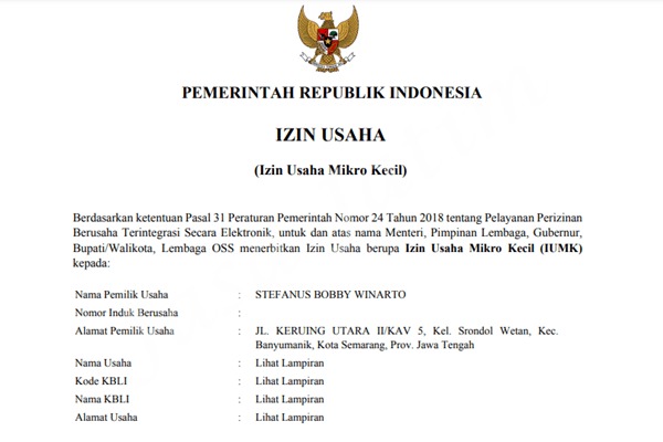 definisi iumk izin usaha mikro kecil definisi iumk izin usaha mikro kecil