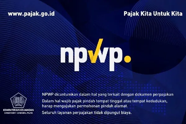 Pembaharuan Data NPWP kartu npwp warna biru terbaru