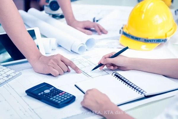 Vitalnya Mempunyai SKA, KTA dan SKT klien sedang negoisasi dengan jasa konstruksi